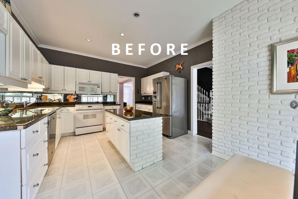How to Update a Grey and White Kitchen (Before & After!)