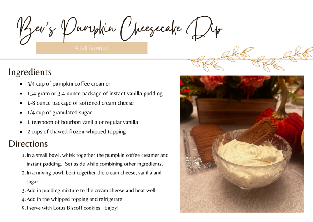 The Best Pumpkin Cheesecake Dip Recipe for Fall Gatherings