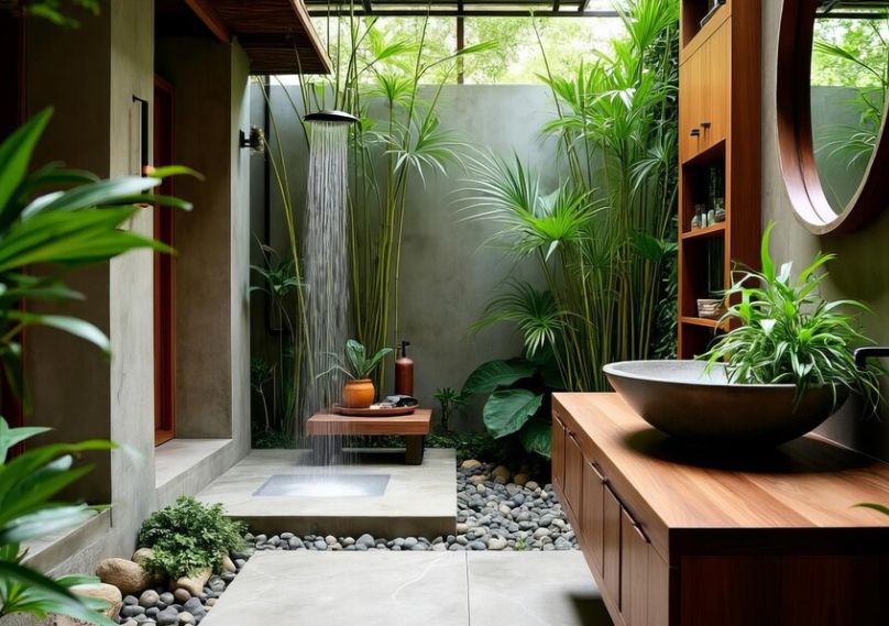 biophilic Bathroom Design | Bonito Designs